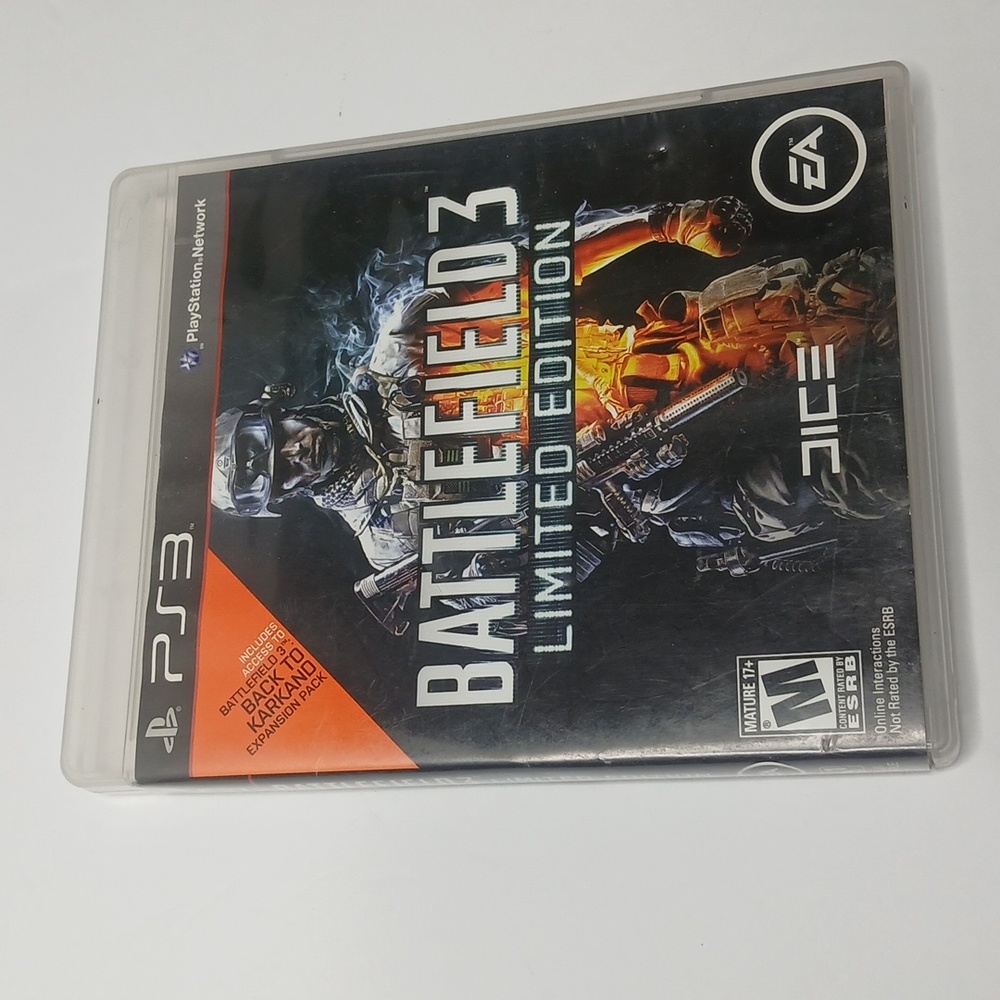 PS3 battlefield 3 limited edition‎